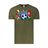 Vintage Olive Soccer Coffee Mug Vintage Tee - FaDigitalArtStudio
