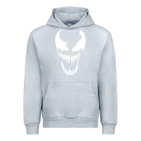 Heather Grey venom classic Urban Hoodie - DesigneFamous