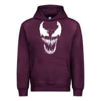 Mauve Wine venom classic Urban Hoodie - DesigneFamous