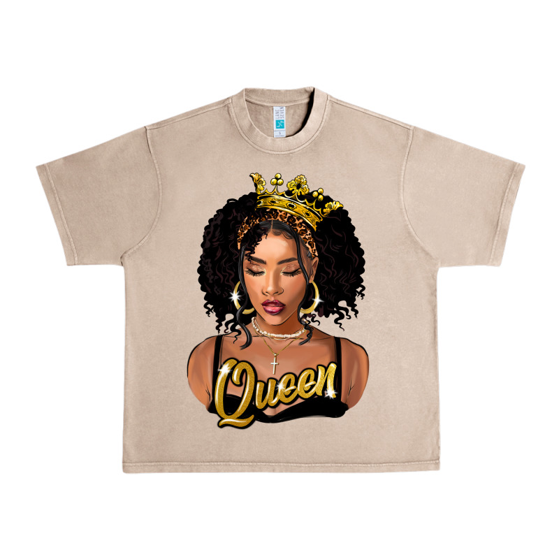 Black Queen Urban Heavy Tee by FaDigitalArtStudio | Teevron