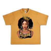 Peanut Butter black queen Urban Heavy Tee - FaDigitalArtStudio
