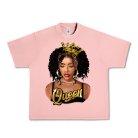 Salmon black queen Urban Heavy Tee - FaDigitalArtStudio