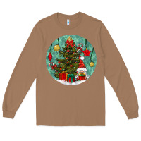 Toasted Coconut christmas tree and gnome Long Sleeve Tee - BundleAndBundleShop