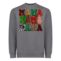 Storm mama mama mama with christmas lights and christmas tree cakes Heavyweight Sweatshirt - AdoDesignShop