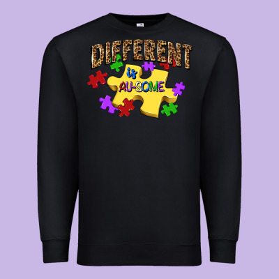 Different Is Au Some Premium Sweatshirt Designed By Jahusdesignshop