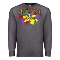 Charcoal Heather different is au some Premium Sweatshirt - JahusDesignShop