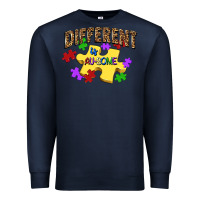 Navy different is au some Premium Sweatshirt - JahusDesignShop