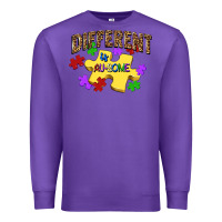 Purple different is au some Premium Sweatshirt - JahusDesignShop