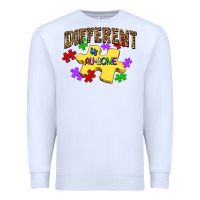 White different is au some Premium Sweatshirt - JahusDesignShop