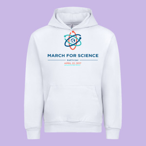 March For Science Astronaut Urban Hoodie Designed By Designefamous