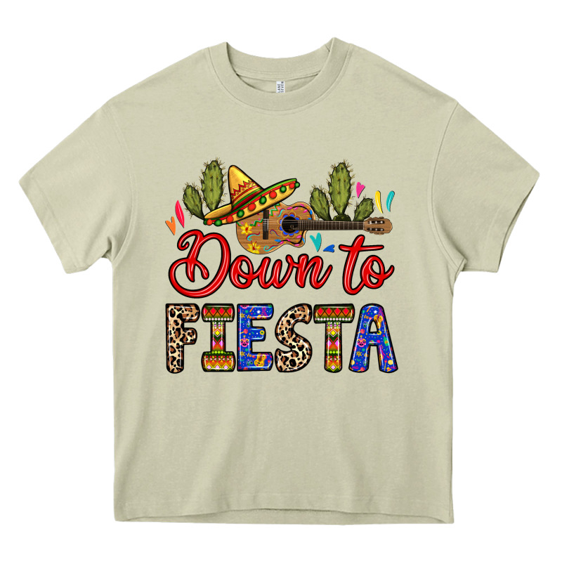 Down To Fiesta Heavy Core Tee by RanaPortraitStore | Teevron