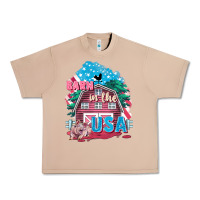 Burro Barn in the USA Urban Heavy Tee - FaDigitalArtStudio