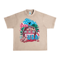 French Oak Barn in the USA Urban Heavy Tee - FaDigitalArtStudio