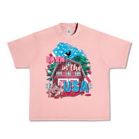 Salmon Barn in the USA Urban Heavy Tee - FaDigitalArtStudio