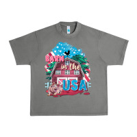 Tornado Barn in the USA Urban Heavy Tee - FaDigitalArtStudio