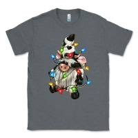 Charcoal Heather christmas cow gnome Classic Tee - CowGirlArtShop