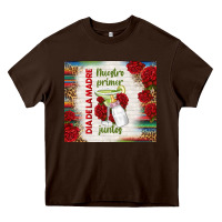 Chocolate Brown nuestro primer dia de la madre juntos Heavy Core Tee - TumblerDesignByShophia
