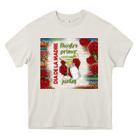 Cream nuestro primer dia de la madre juntos Heavy Core Tee - TumblerDesignByShophia