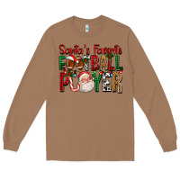 Toasted Coconut Santa's Favorite Football Player For Christmas Long Sleeve Tee - FaDigitalArtStudio