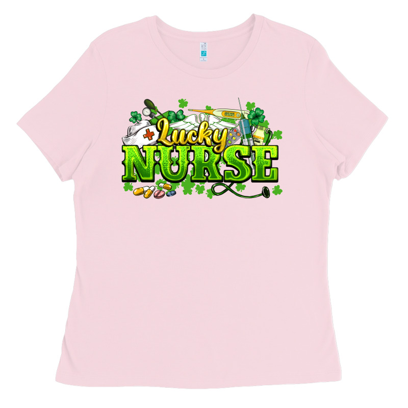 Lucky Nurse St. Patrick's Day Ladies Tee by HowdyJamesFarm | Teevron