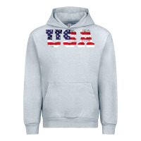 Heather Grey usa Urban Hoodie - DesigneFamous