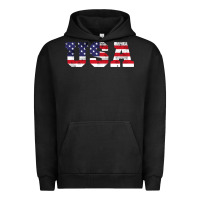 Pigment Black usa Urban Hoodie - DesigneFamous
