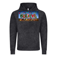 Christmas Believe License Plate Vintage Hoodie | Teevron