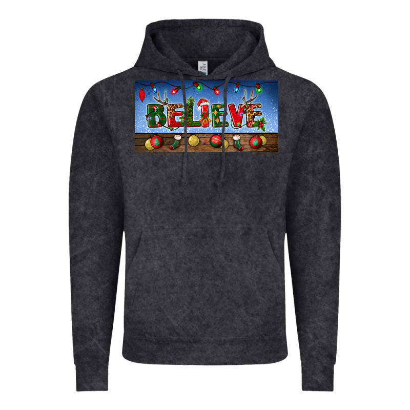 Christmas Believe License Plate Vintage Hoodie by BundleAndBundleShop | Teevron