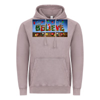 Vintage Zinc christmas believe license plate Vintage Hoodie - BundleAndBundleShop