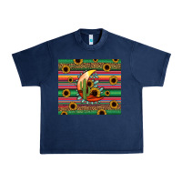 Navy western desert moon Urban Heavy Tee - Jasminsmagicworld