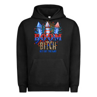 Pigment Black Boom Bıtch Get Out The Way Urban Hoodie - JahusDesignShop