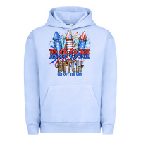 Pigment Grape Ice Boom Bıtch Get Out The Way Urban Hoodie - JahusDesignShop