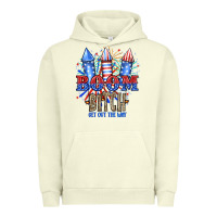 Pigment Pistachio Boom Bıtch Get Out The Way Urban Hoodie - JahusDesignShop