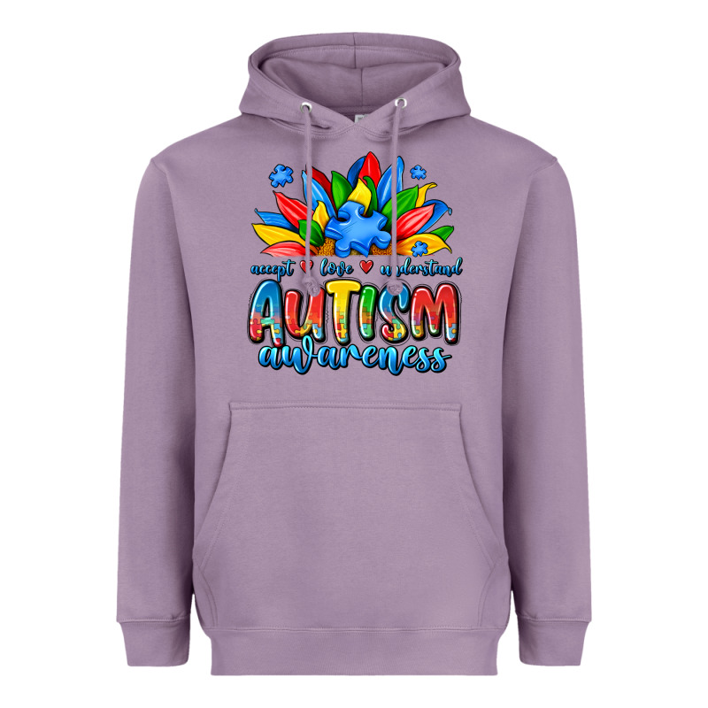 Autism Awareness Accept Love Understand Heavyweight Hoodie by JahusDesignShop | Teevron