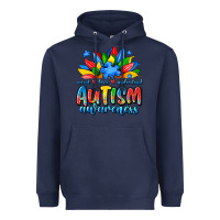 Navy autism awareness accept love understand Heavyweight Hoodie - JahusDesignShop
