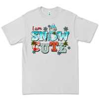 Dove Grey i am snow cute Premium Tee - CowGirlArtShop