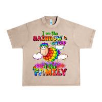 French Oak I am the rainbow sheep of the family Urban Heavy Tee - FaDigitalArtStudio