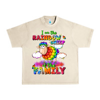 Sandshell I am the rainbow sheep of the family Urban Heavy Tee - FaDigitalArtStudio