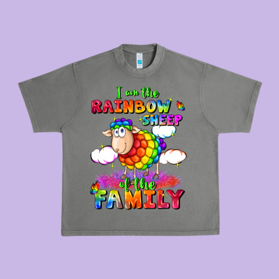 I Am The Rainbow Sheep Of The Family Urban Heavy Tee Designed By Fadigitalartstudio