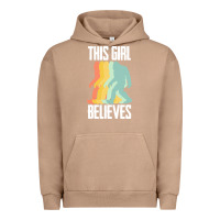 Pigment Burro bigfoot t  shirt bigfoot   this girl believes t  shirt Urban Hoodie - DesigneFamous