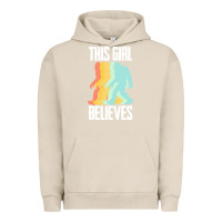 Pigment French Oak bigfoot t  shirt bigfoot   this girl believes t  shirt Urban Hoodie - DesigneFamous