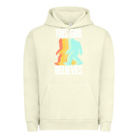 Pigment Pistachio bigfoot t  shirt bigfoot   this girl believes t  shirt Urban Hoodie - DesigneFamous