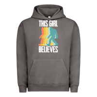 Pigment Tornado bigfoot t  shirt bigfoot   this girl believes t  shirt Urban Hoodie - DesigneFamous