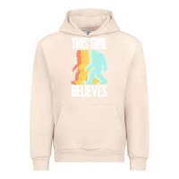 Sandshell bigfoot t  shirt bigfoot   this girl believes t  shirt Urban Hoodie - DesigneFamous