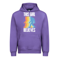 Tulip bigfoot t  shirt bigfoot   this girl believes t  shirt Urban Hoodie - DesigneFamous