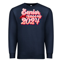 Navy senior class of 2024 Premium Sweatshirt - JahusDesignShop