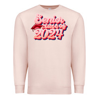 Pale Pink senior class of 2024 Premium Sweatshirt - JahusDesignShop