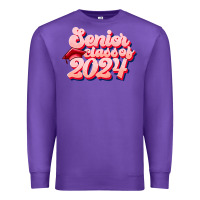 Purple senior class of 2024 Premium Sweatshirt - JahusDesignShop