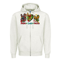 Peace Love Fiesta Ado Zipper Hoodie | Teevron