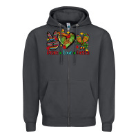Smoke peace love fiesta ado Zipper Hoodie - AdoDesignShop